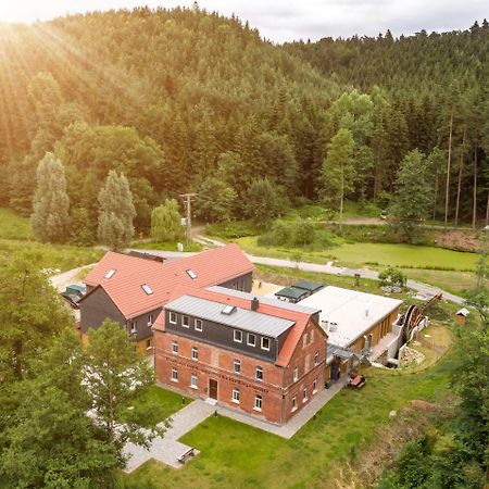 Brauereigasthof Ziegenmuehle Schleifreisen Buitenkant foto